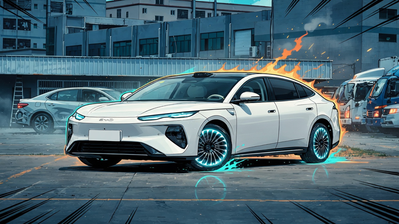 BYD Seal 08 вышел на рынок. Camry в нокауте!