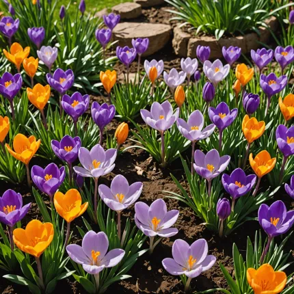 Как вырастить крокусы: Секреты выращивания крокусов от посадки до цветения